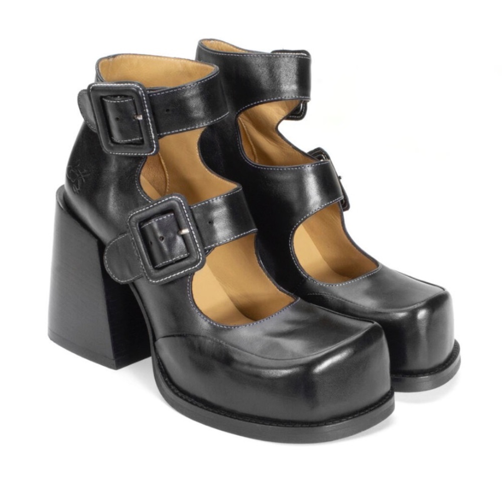 John Fluevog - The Dionna platform, 4”heel/Sz 10 - NEW!